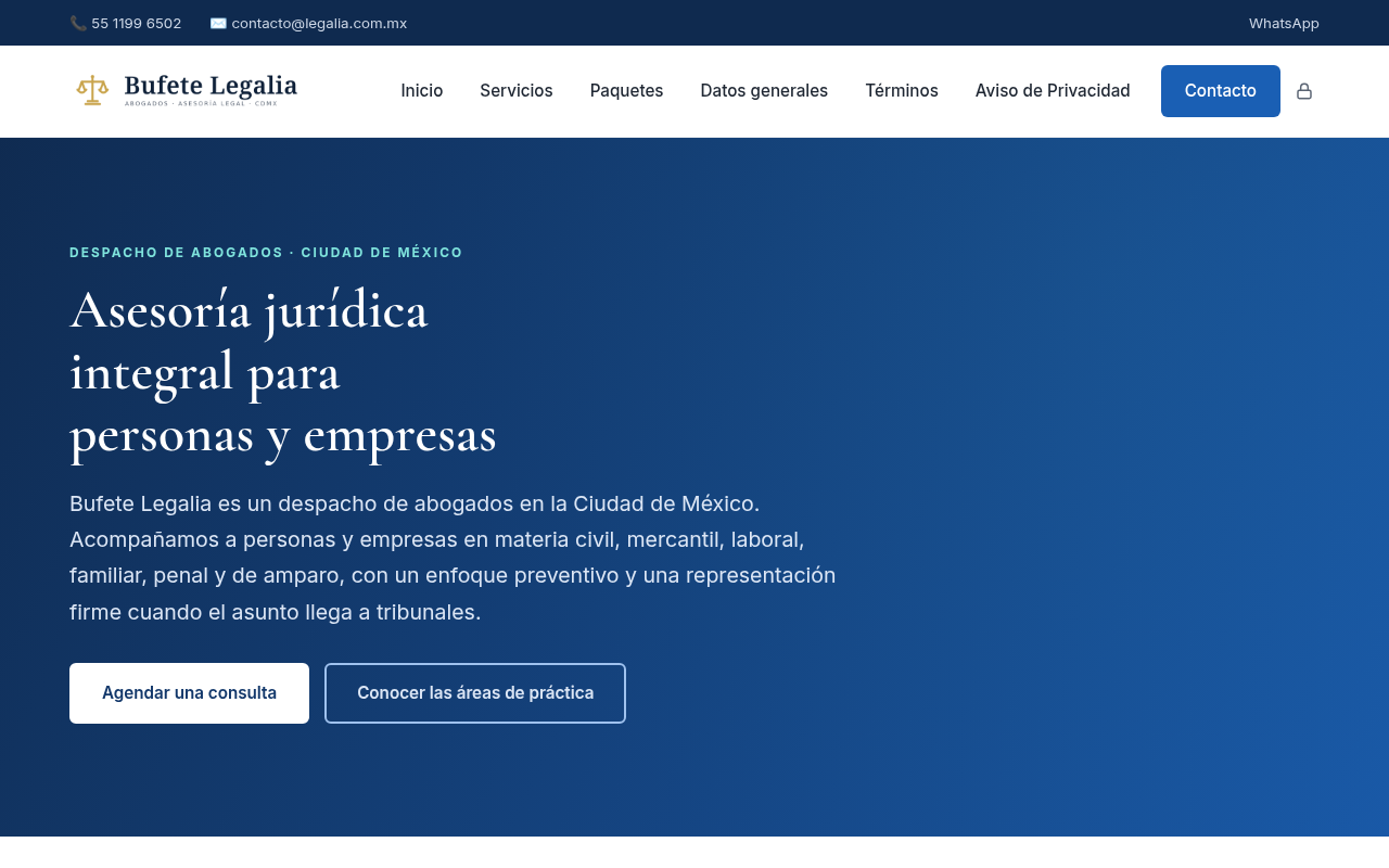 Vista previa: Despacho de abogados