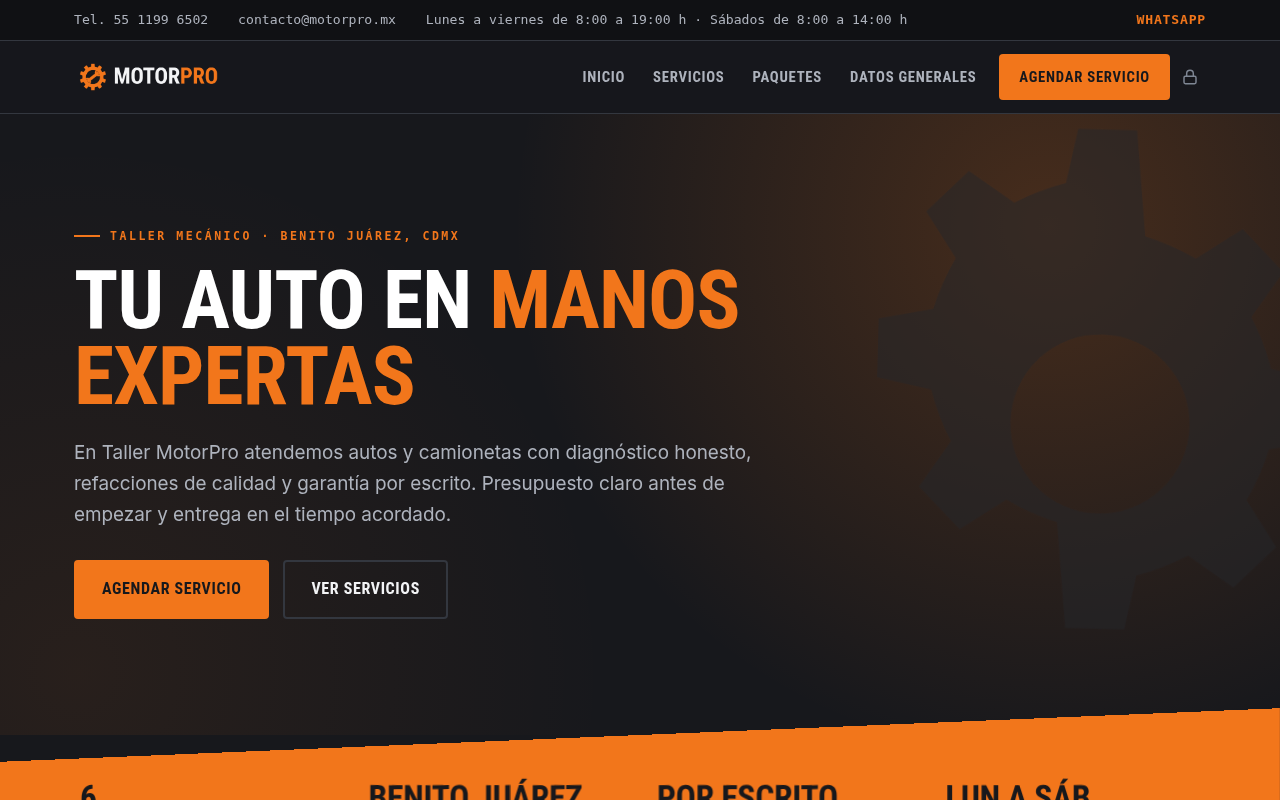 Vista previa: Taller mecánico